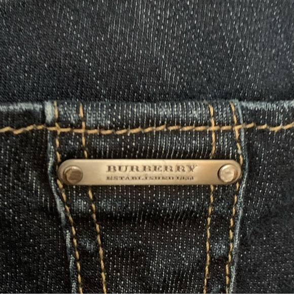 Burberry Women's Blue Boot Cut Jeans - Picture 10 of 13